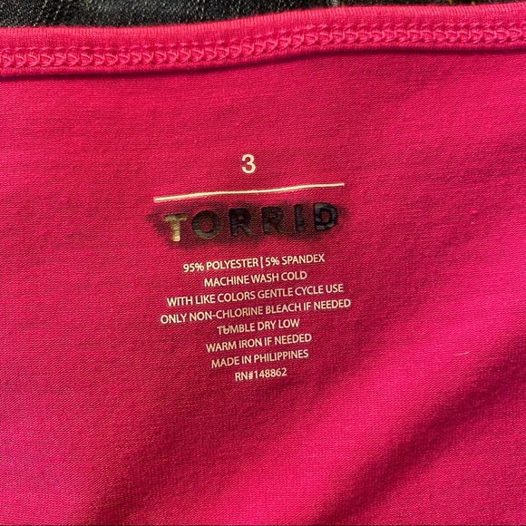 ✨torrid hot pink strappy tank top✨ - Picture 3 of 3
